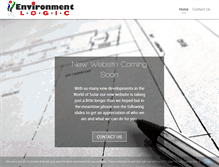 Tablet Screenshot of environmentlogic.com